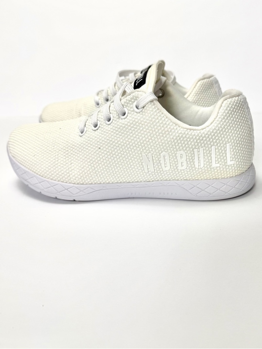 NOBULL White Knit Training Sneakers